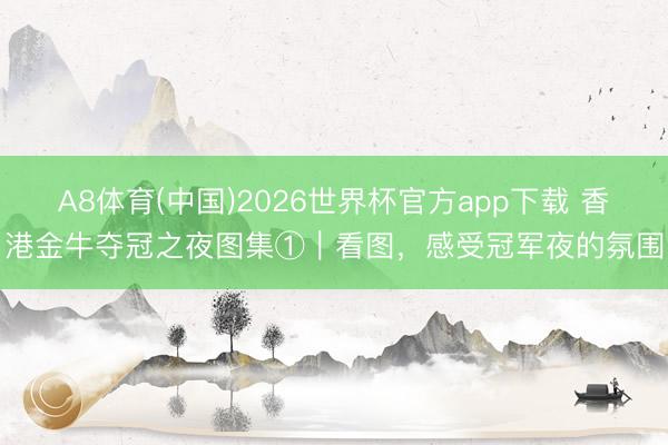 A8体育(中国)2026世界杯官方app下载 香港金牛夺冠之夜图集①｜看图，<a href=